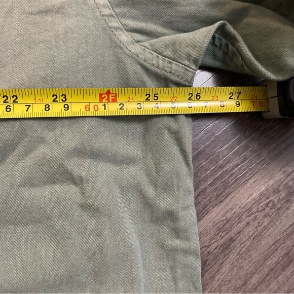 NWT Aerie Anytime Favs twill shirt oversized button up light shirt - Picture 14 of 14